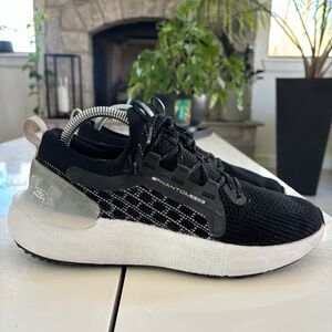 Under Armour UA HOVR Phantom 3 SE Reflect Men's Shoes Black / White Mens 8